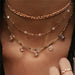 Crystal Necklaces Multiple Layers Fashion Pendant Necklace For Women