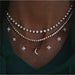 Crystal Necklaces Multiple Layers Fashion Pendant Necklace For Women