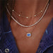 Crystal Necklaces Multiple Layers Fashion Pendant Necklace For Women