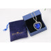 Titanic Heart Of Ocean Blue Heart Love Forever Pendant Necklace Women Jewelry