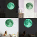 Luminous Moon 3D Wall Sticker Kids Room Living Room Bedroom Wall Decoration