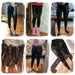 Leather Black Legging Pants High Waist Women Sexy Elastic Skinny Leggings