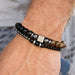 Vintage Fashion Unisex Bracelet Handmade Stone Beaded Bracelet Jewelry