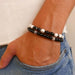Vintage Fashion Unisex Bracelet Handmade Stone Beaded Bracelet Jewelry