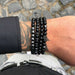 Vintage Fashion Unisex Bracelet Handmade Stone Beaded Bracelet Jewelry