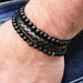 Vintage Fashion Unisex Bracelet Handmade Stone Beaded Bracelet Jewelry
