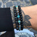 Vintage Fashion Unisex Bracelet Handmade Stone Beaded Bracelet Jewelry