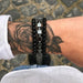 Vintage Fashion Unisex Bracelet Handmade Stone Beaded Bracelet Jewelry