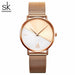 Women's Watches Leather Vintage Fashion Ladies Wrist Watch