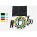 11 Pcs/Set Latex Resistance Bands Cross-Fit Training Exercise Expander Elastic Bands With Bag