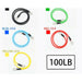 11 Pcs/Set Latex Resistance Bands Cross-Fit Training Exercise Expander Elastic Bands With Bag