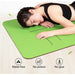Double Sided Non-Slip Yoga Mat Exercise Pad with Position Line