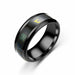 Titanium Ring Intelligent Temperature Sensitive Rings for Women Men Jewelry