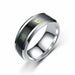 Titanium Ring Intelligent Temperature Sensitive Rings for Women Men Jewelry