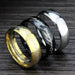 Shiny Stainless Steel Rings Men Women Designer Titanium Couple Rings