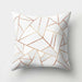 Marble Design Geometric Sofa Cushion Cover Decorative Polyester Pillowcase Home Decor