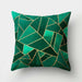 Marble Design Geometric Sofa Cushion Cover Decorative Polyester Pillowcase Home Decor