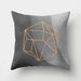 Marble Design Geometric Sofa Cushion Cover Decorative Polyester Pillowcase Home Decor