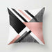 Marble Design Geometric Sofa Cushion Cover Decorative Polyester Pillowcase Home Decor