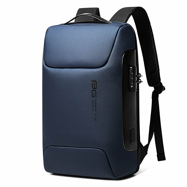 Anti theft Waterproof Backpack Bag For Travel Business Laptop Backpack BLUE