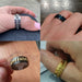 Stainless Steel Rotatable Fashion Rings High Quality Spinner Chain Punk Men Women Jewelry