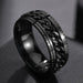 Stainless Steel Rotatable Fashion Rings High Quality Spinner Chain Punk Men Women Jewelry