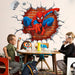 3D Hole Spiderman Wall Stickers Home Wall Decals Home Decorations