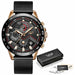 New Fashion Men Watches Stainless Steel Brand Luxury Sports Chronograph Watches