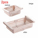 Kitchen Storage Rack Organizer Refrigerator Storage Shelf Box