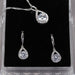 Bridal Jewelry Set Cubic Zircon Earrings Pendant Necklace Set Women Fashion Jewelry