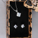 Bridal Jewelry Set Cubic Zircon Earrings Pendant Necklace Set Women Fashion Jewelry