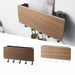 Wall-Hung Type Wooden Decorative Wall Shelf Hanger Organizer Key Rack