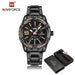 Men Sports Watch Gold Waterproof Military Wrist Watch