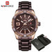 Men Sports Watch Gold Waterproof Military Wrist Watch