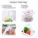 Reusable Fruit Vegetable Net Bags Washable Kitchen Storage Mesh Bags