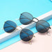 Fashion Retro Sunglasses Men Round Vintage Luxury Sunglasses