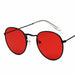 Fashion Retro Sunglasses Men Round Vintage Luxury Sunglasses