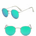 Fashion Retro Sunglasses Men Round Vintage Luxury Sunglasses