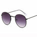 Fashion Retro Sunglasses Men Round Vintage Luxury Sunglasses