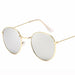 Fashion Retro Sunglasses Men Round Vintage Luxury Sunglasses