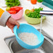 Food Grade PP Rice Beans Peas Washing Filter Strainer Basket Drainer Kitchen Gadget