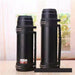 Travel Thermos Flask Water Coffee Bottle Stainless Steel Coffee Cup Mug
