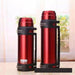Travel Thermos Flask Water Coffee Bottle Stainless Steel Coffee Cup Mug