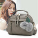 Soft Single Shoulder Bags Women Luxury Handbags PU Leather Messenger Bag