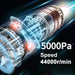 Portable Car Vacuum Cleaner Wireless Handheld Auto Vacuum 5000Pa Suction