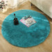 Fluffy Round Rug Carpets Faux Fur Floor Plush Rugs Shaggy Area Rug Modern Mats