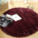 Fluffy Round Rug Carpets Faux Fur Floor Plush Rugs Shaggy Area Rug Modern Mats