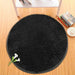 Round Fluffy Rug Carpets Faux Fur Floor Plush Rugs Shaggy Area Rug Modern Mats