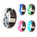 Clear Wood Resin Rings Handmade Colorful Abstract Wood Epoxy Rings  for Women