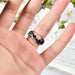 Clear Wood Resin Rings Handmade Colorful Abstract Wood Epoxy Rings  for Women